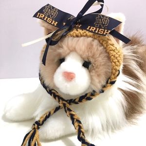 Notre Dame FIGHTING IRISH Handmade Cat Hat *NEW*